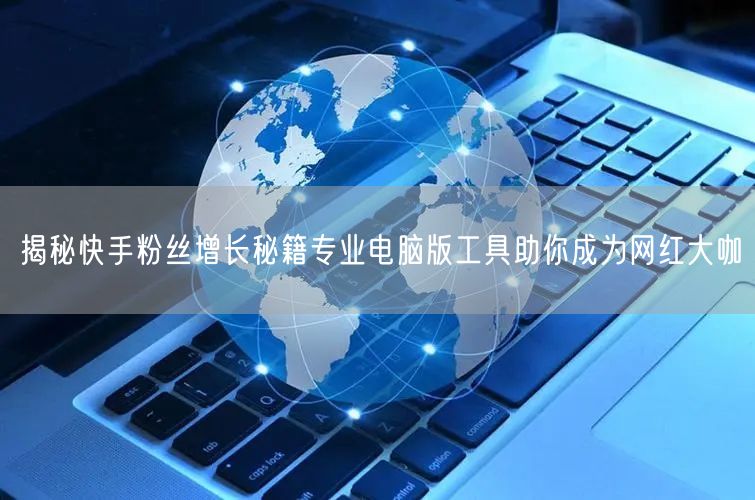 揭秘快手粉丝增长秘籍专业电脑版工具助你成为网红大咖