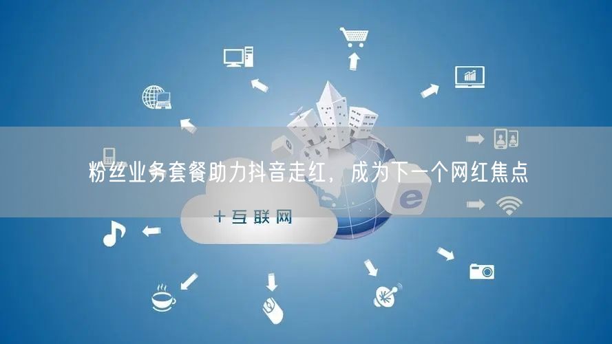 粉丝业务套餐助力抖音走红，成为下一个网红焦点