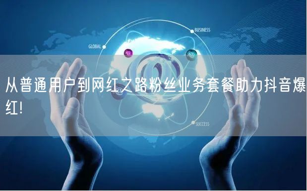 从普通用户到网红之路粉丝业务套餐助力抖音爆红!